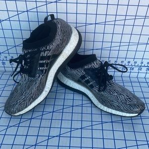 adidas Pureboost XG Core Sneakers 9 Black/White/Silver F33692